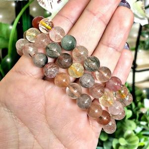 Mixed Rutilated Quartz Bracelet🍂